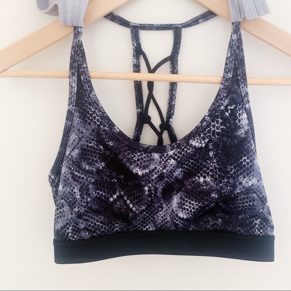 NWOT Champion Blue/Gray Tank Top With Sports Bra - Picture 8 of 8